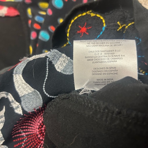 Salvage Culture XL rare tunic- ultra bright/ flare sleeves and bottom great cond - Picture 13 of 15